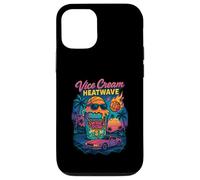 Vice Cream Heatwave Retro Miami Ice Cream Florida Basketball Coque pour iPhone 12/12 Pro