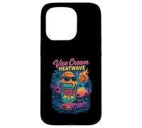 Vice Cream Heatwave Retro Miami Ice Cream Florida Basketball Coque pour iPhone 15 Pro