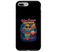 Vice Cream Heatwave Retro Miami Ice Cream Florida Basketball Coque pour iPhone 7 Plus/8 Plus