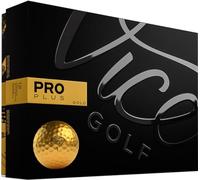 Vice Golf Balles de Golf édition limitée Pro Plus (dorées)