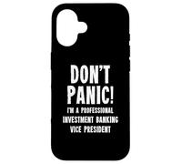 Vice-président des Services bancaires d'investissement Coque pour iPhone 16