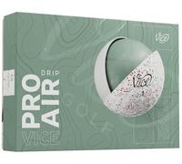 Vice Pro Air Balles de Golf (Goutte Rouge/Noire)