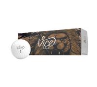 Vice Pro Lot de 3 balles de Golf Blanc