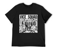Vice Squad Last Rockers Mens T-Shirt Black Tees Unisex Shirt S
