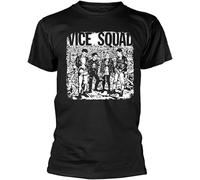 Vice Squad Last Rockers Unisex 100% Cotton Short-Sleeve T-Shirts Black S