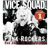 Vice Squad - Punk Rockers: The Best Of Vice Squad Volume 1 - Black & Red Vinyl [Vinyl Lp] Black, Colored Vinyl, Red, Uk - Import