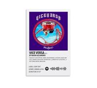 Vice Versa by Rauw AlejandroPoster mural imperméable Impression d'intérieur résistante à l'humidité, facile à installer et résistante à la décoloration, style sans cadre, 40 x 60 cm