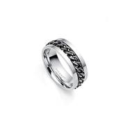 Viceroy Bague tendance pour homme 15144A, acier, Sans pierre