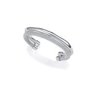 Viceroy Bracelet en acier rigide pour femme, 40, Acier allié, Pierre naturelle