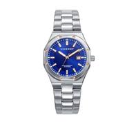 Viceroy Magnum Elegant 401316-37 - Montre Femme Analogique Trois Aiguilles, Acier Inoxydable, Cadran Bleu, Calendrier, WR 10 ATM