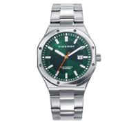 Viceroy Magnum 401459-67 - Montre homme analogique 42 mm, acier inoxydable argenté, cadran vert avec calendrier, verre minéral, WR 100M