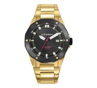 Viceroy Montre en acier IP doré et noir Bracelet SR VA 46851-57