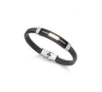 Viceroy Pulsera 1480P01011 acero y piel hombre