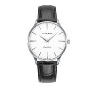Viceroy Swiss Made 45117-17 Montre pour homme en cuir noir