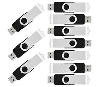 Vicfun U305 Lot de 10 lecteurs Flash USB 4 go noir