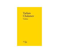 Vichéra - Varlam Tikhonovitch Chalamov - Verdier - broché - Roman