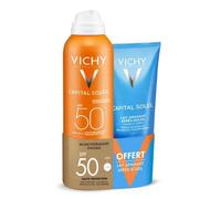 Vichy Brume Hydratante Invisible SPF50+ 200ml + Lait Apaisant Après-Soleil 100ml