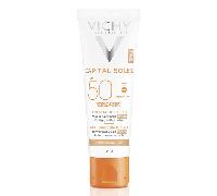 Vichy Capital Soleil Crème Solaire Visage Teintée Anti-Taches 3 en 1 SPF 50 50ml