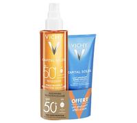 Vichy Capital Soleil Set Huile Spf50 200ml + Lait Apaisant 100ml
