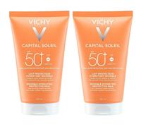 Vichy Capital Soleil Lait Hydratant Invisible SPF50+ 2x150 ml
