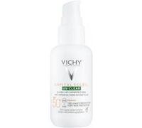 Vichy Capital Soleil UV-Clear Fluide Anti-Imperfections SPF50+ 40 ml - Flacon-Pompe 40 ml