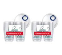 VICHY DÉODORANT DERMO-DÉTRANSPIRANT INVISIBLE PROTECT 72H ANTI-TACHES ANTI-IRRITATIONS Rouleau 2x100 ml