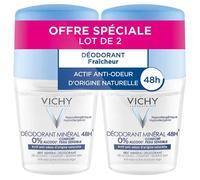 Vichy Déodorant Minéral 48h Roll-On Lot De 2 X 50ml