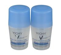 VICHY Déodorant Minéral Sans sels d'aluminium Roll on Rouleau 2x50 ml