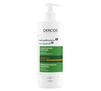 Vichy Dercos Shampoing Traitant Anti-Pelliculaire Cheveux Secs Flacon Pompe 390ml