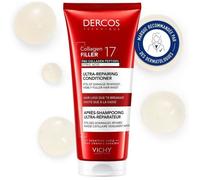 Vichy, Dercos, Aprèsshampooing Ultraréparateur Collagen 17 Repair, Anticasse & Réparation Totale, Fibre Renforcée, Volume & Souple