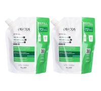 VICHY Dercos Shampooing Anti-Pelliculaire Cheveux Normaux à Gras 2x390 ml