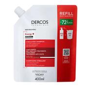 Vichy Dercos Shampooing stimulant anti-chute à l'Aminexil en éco-recharge 400ml