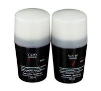 Vichy Homme Deodorant Anti-Transpiratie 72h Duo Rouleau 2x50 ml