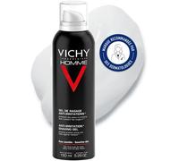 Vichy Homme, Gel De Rasage Anti-Irritation, Peau Protégée Et Hydratée, Contient Du Calcium, De La Vitamine C Glucosée Et De L'acide Salicylique, Soin Homme, Sensi Shave, 150 Ml[Z858]