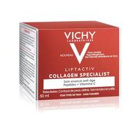 VICHY LABORATOIRES - Crème de Jour Liftante Anti-Âge, Texture Légère au Collagène (50mL) - Vendu par unité