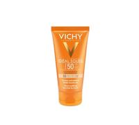 VICHY LABORATOIRES Crème Solaire Teintée Visage SPF 50+ 50 ml - Émulsion Toucher Sec Hâle Naturel Haute Protection UVA - Lot de 2