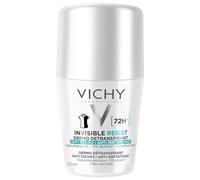 VICHY LABORATOIRES Déodorant Roll-On Homme Invisible Resist 72H Anti-Traces 50 ml - Lot de 3