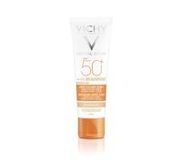 VICHY LABORATOIRES Soin Après-Soleil Teinté Anti-Taches SPF 50+ 50 ml - Très Haute Protection UVB + UVA - Crème Unifiante et Correctrice - Lot de 2