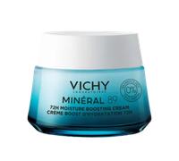 Vichy Minéral 89 Crème Boost D'Hydratation Sans Parfum Tous Types De Peaux Pot 50ml