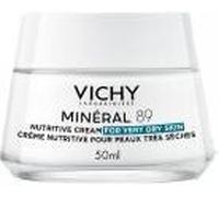 Vichy Minéral 89 Nutrilogie Crème Nutritive Peau Très Sèche 50 ml - Pot 50 ml
