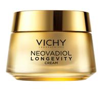 Vichy, Neovadiol, Longevity, Crème Revolumisante, Soin Visage, Action Anti-Âge et Régénératrice, Hydrate et Raffermit, Peaux Matures, Rechargeable, 50 ml