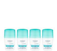 VICHY No Marks Roll-on Deodorant Set 4 x 50ml