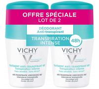Vichy Traitement Anti-Transpirant 48h Transpiration Intense Roll-On 2x50ml