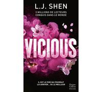 Vicious - Collector Le tome 1 de la série "Sinners" en édition poche jaspage - L. J. Shen - Harpercollins - relié - Roman