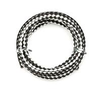 VICIYOO Cordon en Cuir tressé Rond de 2 m de diamètre, 3 à 4 mm, pour la Fabrication de Bijoux, de Colliers et de Bracelets