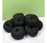 VICIYOO Lot de 12 Fils de Mohair pailletés, 300 g au Total, pour Tricot à la Main, Crochet, Perles, Tricot, Pull, châle
