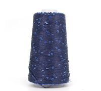 VICIYOO Lot de 5 pelotes de Fil de Coton à Paillettes, 50 g/140 m, 6 mm + 3 mm, pour Bricolage, Accessoires de vêtements, poupée de Chiffon, Fils à Tricoter, Crochet