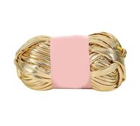 VICIYOO Pelote de Fil à Crocheter Brillant 100 g pour Tricoter à la Main pour Sac, Couverture, Coussin, t-Shirt, Couture, Cuir synthétique
