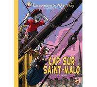 Vick et vicky t.23 cap sur saint-malo - le pirate (version luxe) Le pirate, Edition luxe - Bruno Bertin - P'tit Louis Eds - cartonné - Bande dessinée