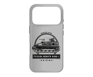 Vickers Great British Medium Mark I Tank fête des pères Coque pour iPhone 17 Pro